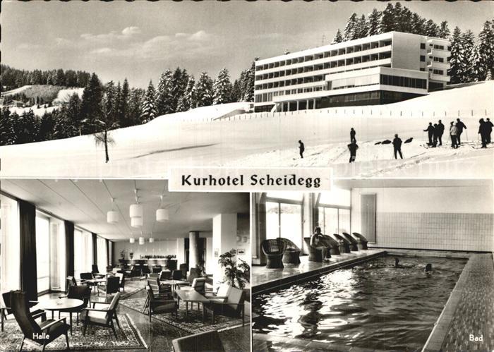 Scheidegg Allgaeu Kurhotel Halle Bad