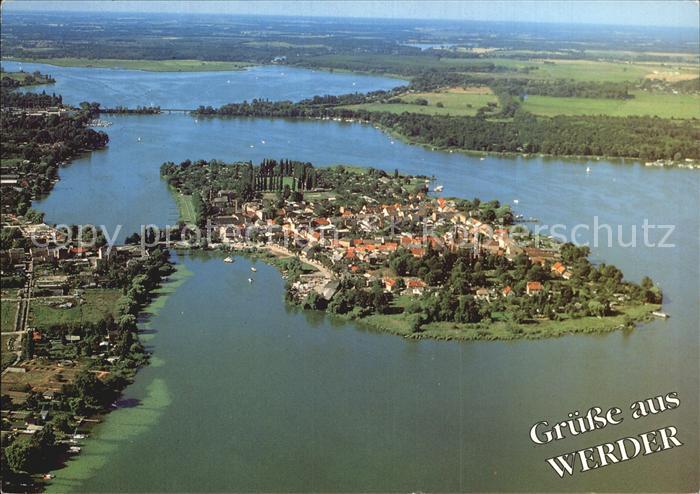 Werder Havel Fliegeraufnahme