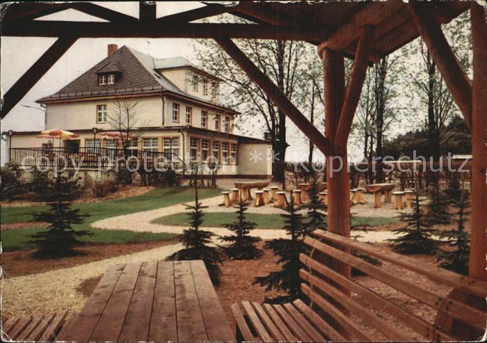 Werdau Sachsen Konsum Gaststaette Waldperle