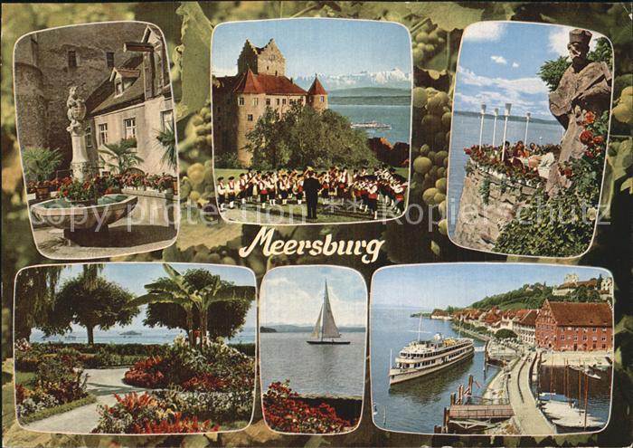 Meersburg Bodensee Stadtansichten