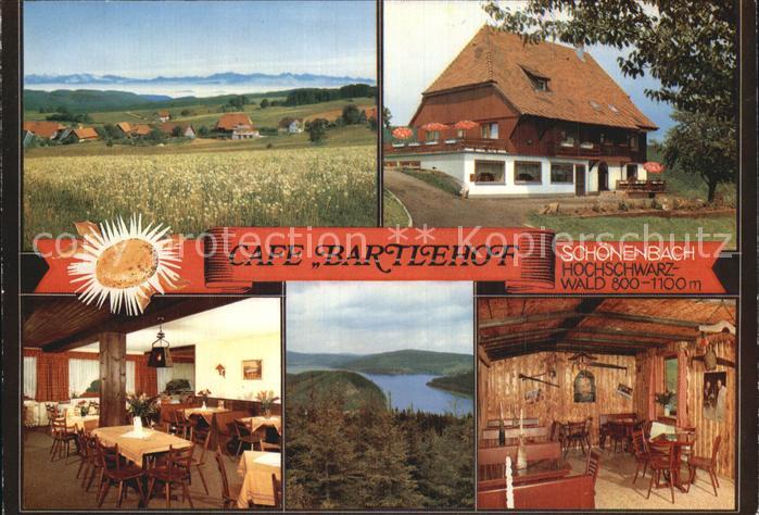 Schoenenbach Schluchsee Cafe Bartlehof