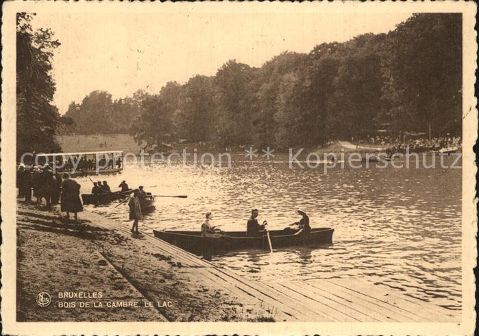 Bruxelles Bruessel Bois de la Cambre Le Lac