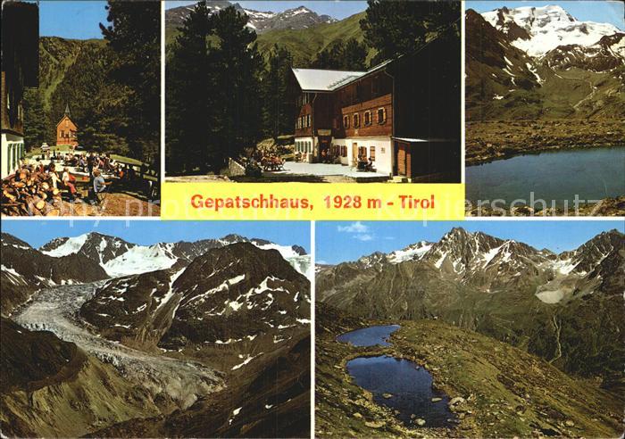 Gepatschhaus Weissseespitze Weisssee oelgrubenjoch
