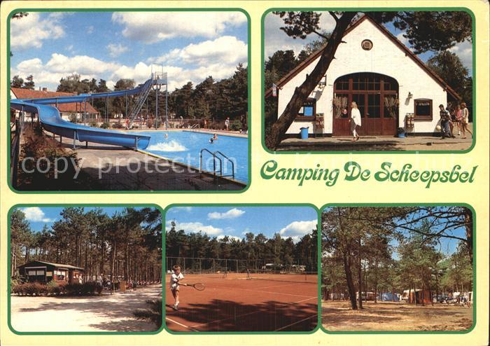 Doornspijk Camping De Scheepsbel Schwimmbad Tennisplatz