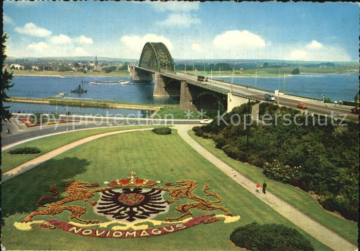 Nijmegen Waalburg mit Wappen