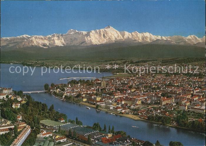 Konstanz Bodensee Fliegeraufnahme