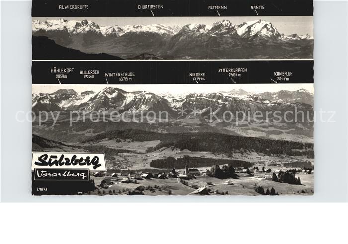 Sulzberg Vorarlberg Panorama