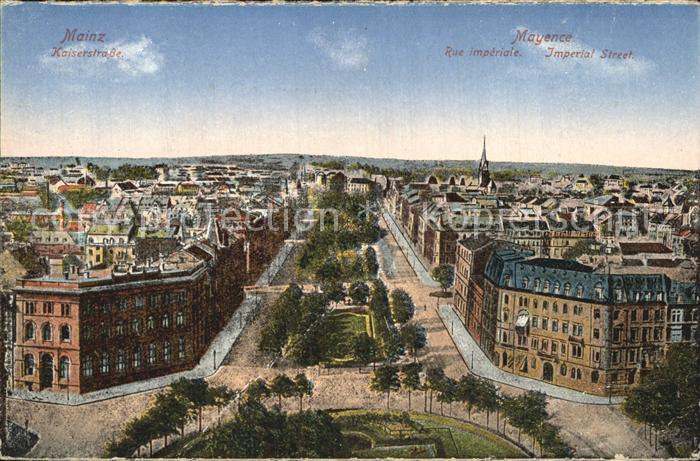 Mainz Rhein Kaiserstrasse