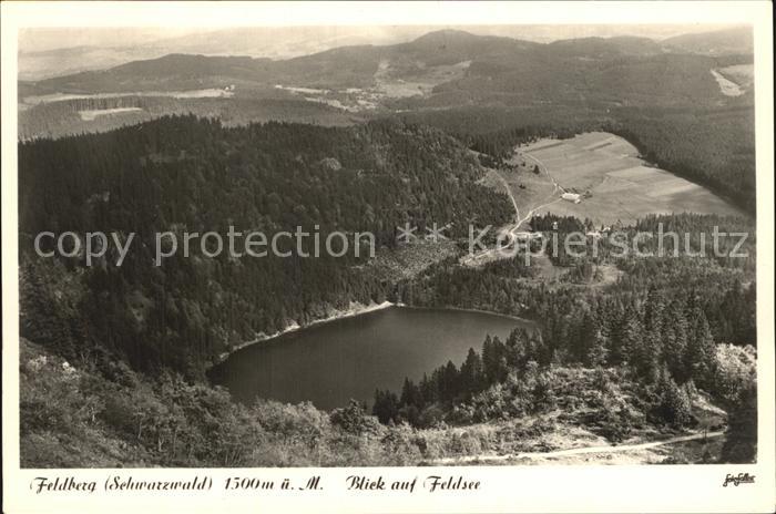 Feldberg Schwarzwald Blick auf den Felsdee