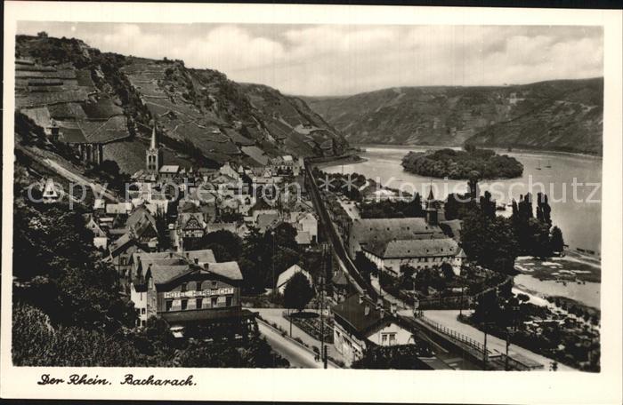 Bacharach Rhein Der Rhein
