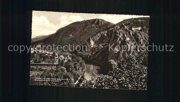 Bad Muenster Stein Ebernburg Rheingrafensten und Gans