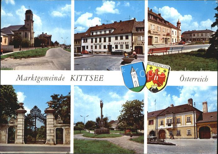 Kittsee Pfarrkirche Krankenhaus Hauptstrasse Gemeindeamt Post Hauptplatz