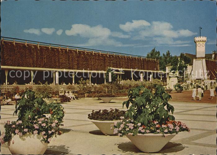 Bad Salzuflen Kurparkeingang und Saline