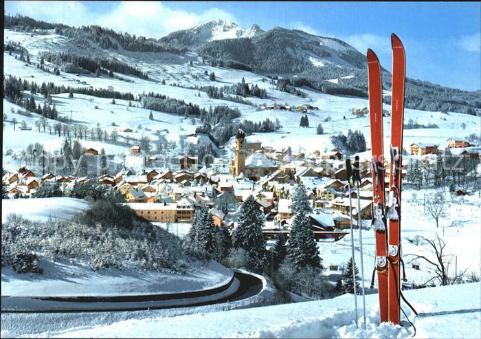 Nesselwang Blick zur Reuter Wange