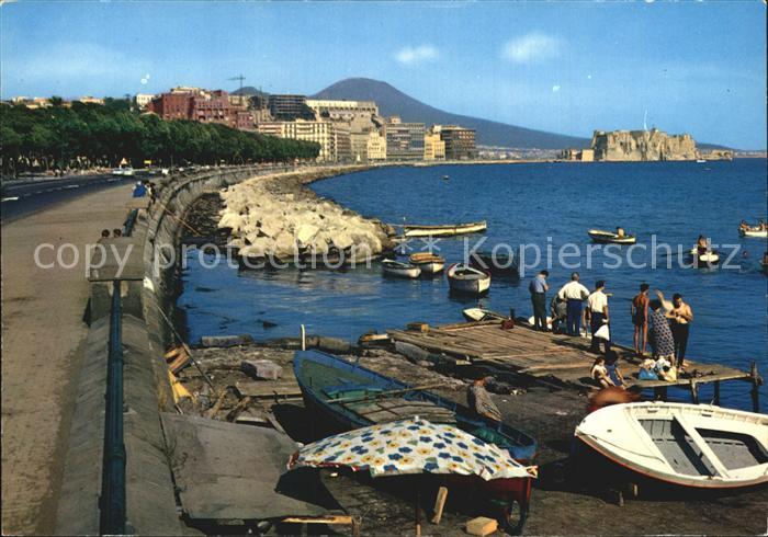 Napoli Neapel Caracciolo Strasse