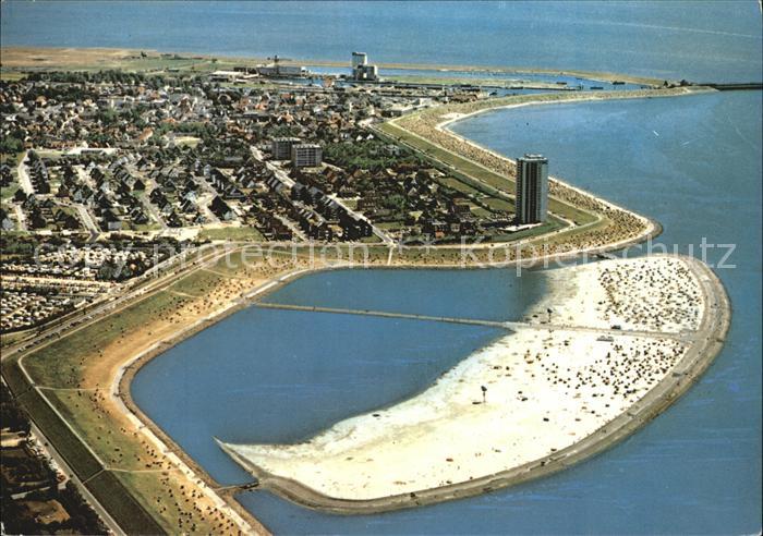 Buesum Nordseebad Fliegeraufnahme