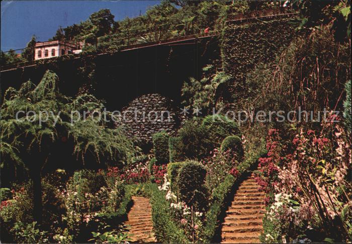 Madeira Portugal Garten in Monte