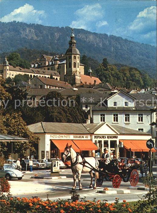 Baden-Baden Deutsches Reisebuero mit Kutsche
