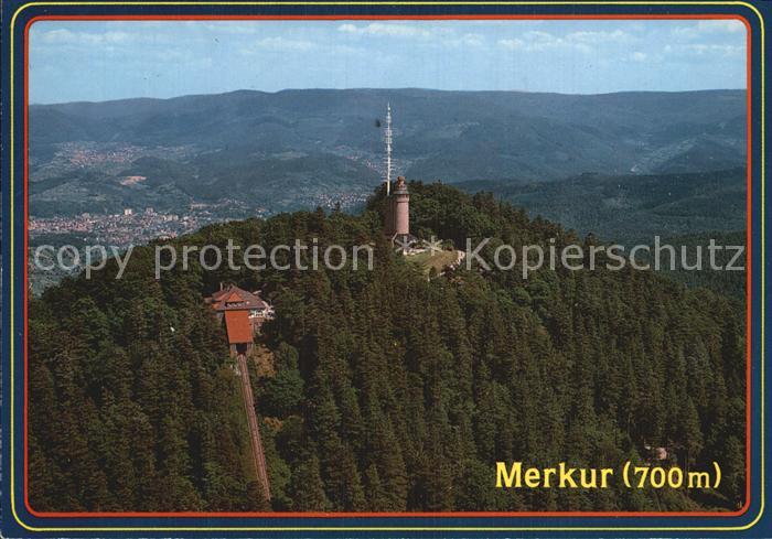 Baden-Baden Fliegeraufnahme vom Merkur