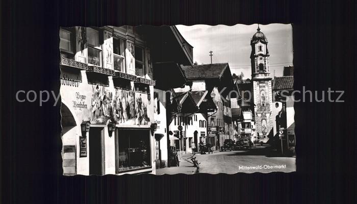 Mittenwald Bayern Obermarkt