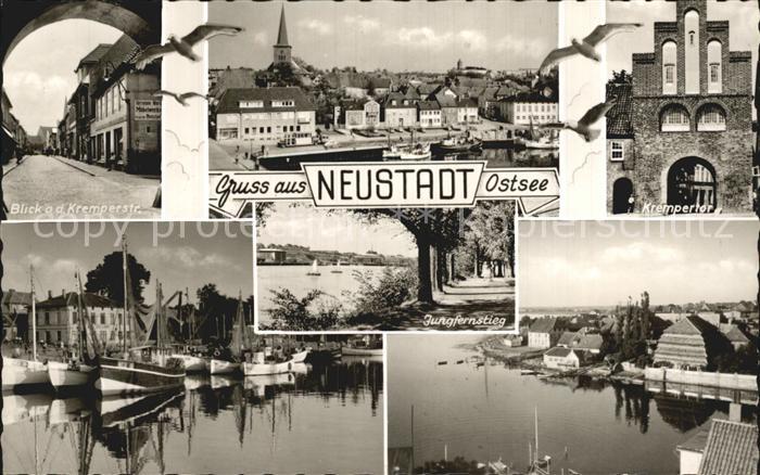 Neustadt Holstein Kremperstrasse Krempertor Hafen