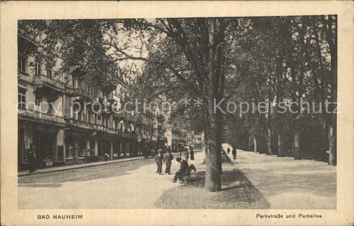 Bad Nauheim Parkstrasse und Parkallee