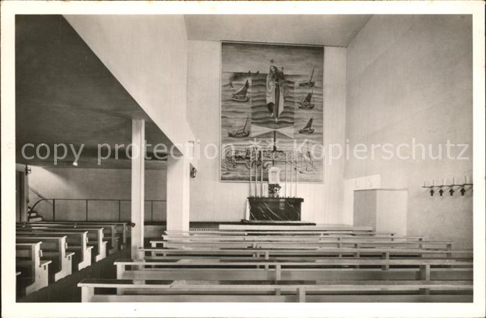 Norderney Nordseebad Stella Maris Saisonkirche innen
