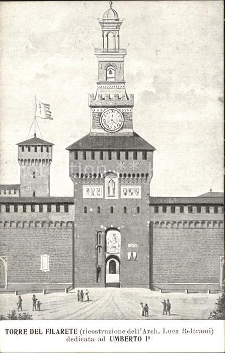 Milano Torre del Filarete