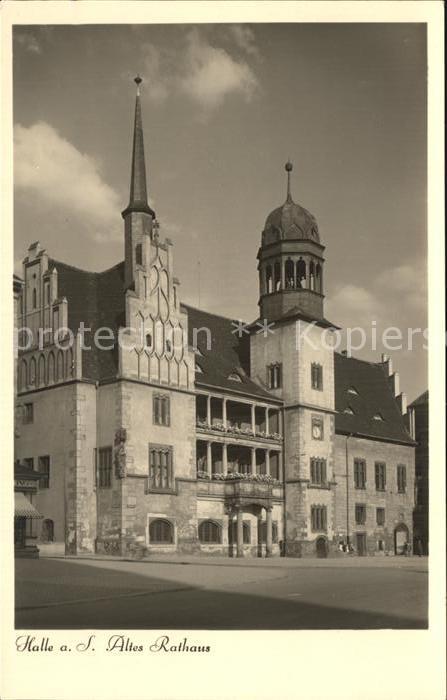 Halle Saale Altes Rathaus