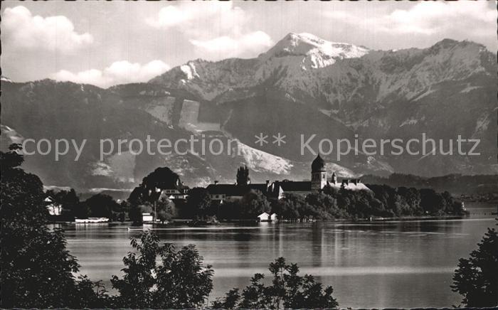 Fraueninsel Chiemsee mit Hochgern