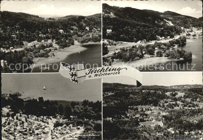 Toeschling Techelsberg Woerther See Fliegeraufnahmen