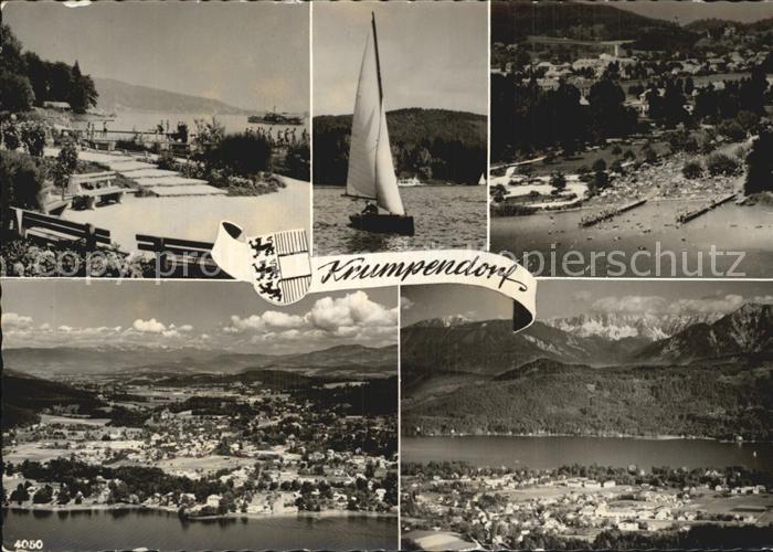 Krumpendorf Woerthersee Fliegeraufnahmen