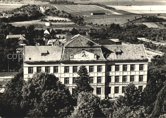 Moravske Budejovice Skola Fliegeraufnahme