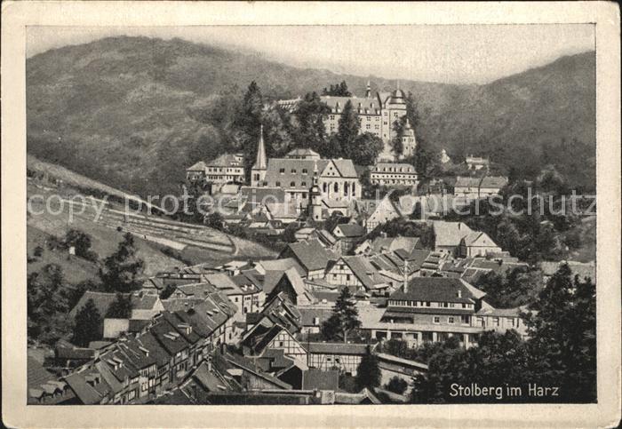 Stolberg Harz Fliegeraufnahme