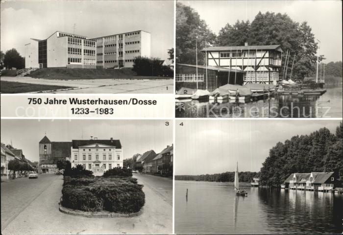 Wusterhausen Dosse Klubhaus der Segler Klempowsee