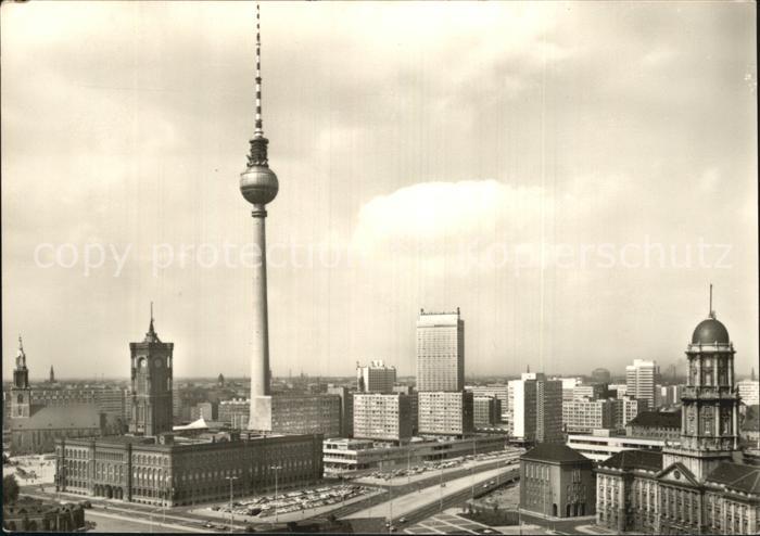 Berlin Rathaus Fernsehturm
