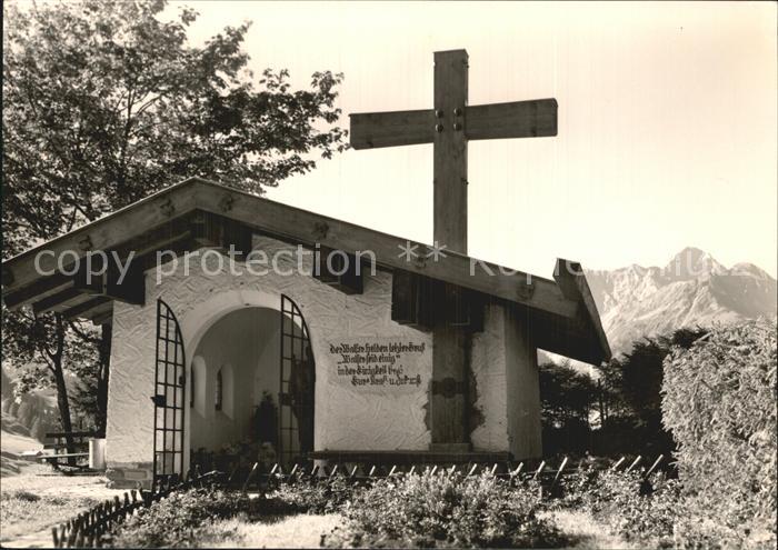Kleinwalsertal Hirschegg Kriegerdenkmal