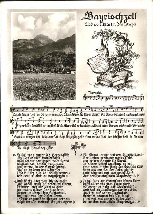 Bayrischzell Lied von Martin Staudacher