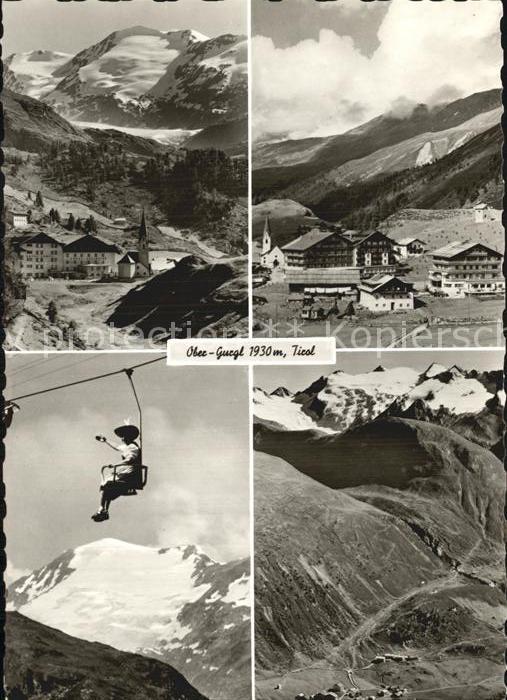 Ober-Gurgl Ortspartie Sessellift
