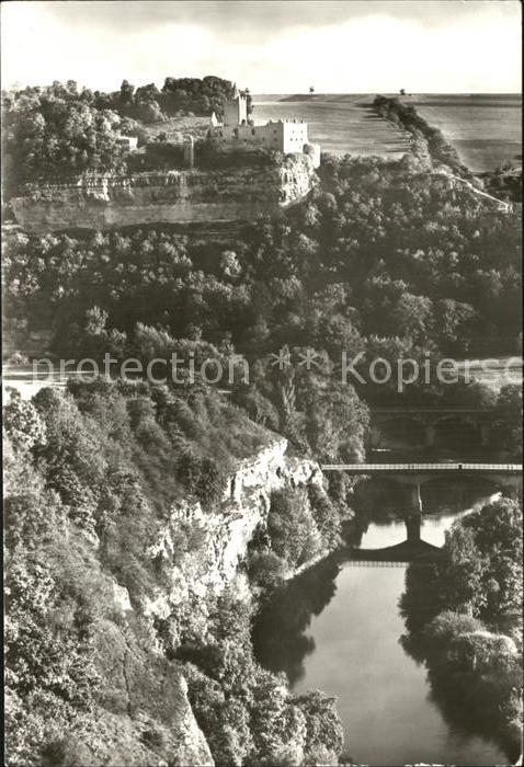 Bad Koesen Rudelsburg an der Saale