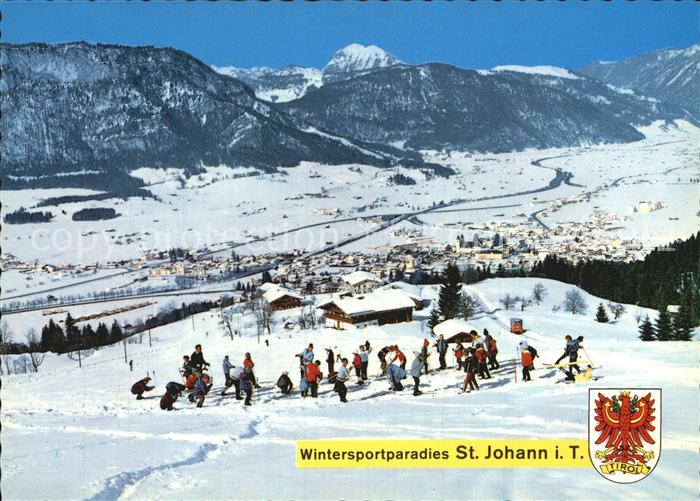 St Johann Tirol mit Bergbahn