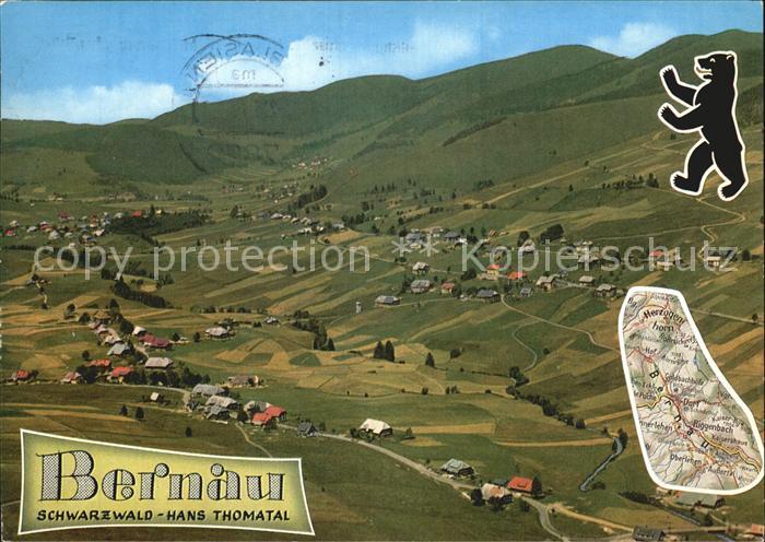 Bernau Schwarzwald Fliegeraufnahme Hans Thomatal