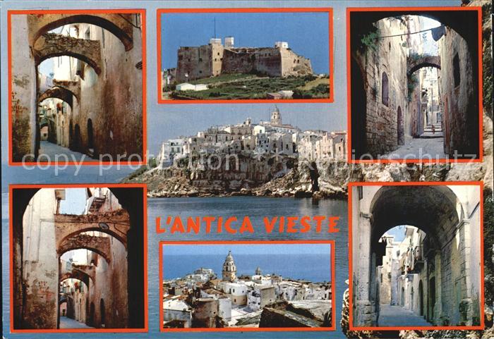 Vieste Foggia Gargano Gassen