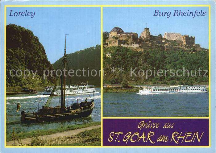 Loreley Lorelei Burg Rheinfels