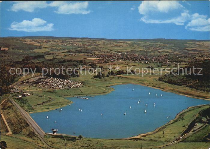 Schotten Hessen Fliegeraufnahme Niddatalsperre