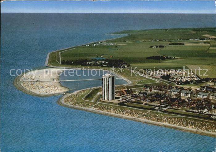 Buesum Nordseebad Fliegeraufnahme