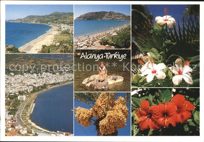 Alanya Fliegeraufnahme Straende