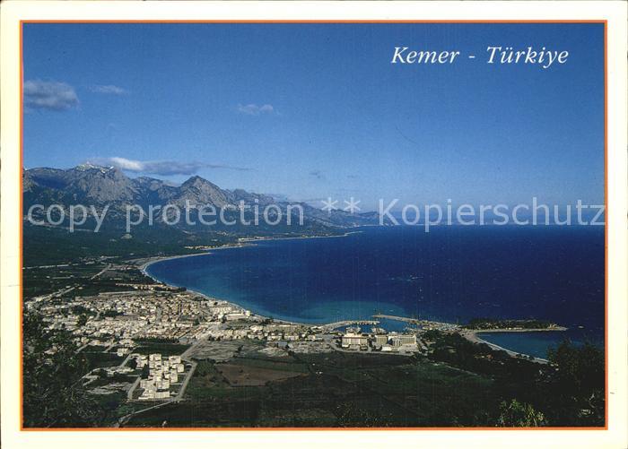 Kemer Tuerkei Turkey Fliegeraufnahme