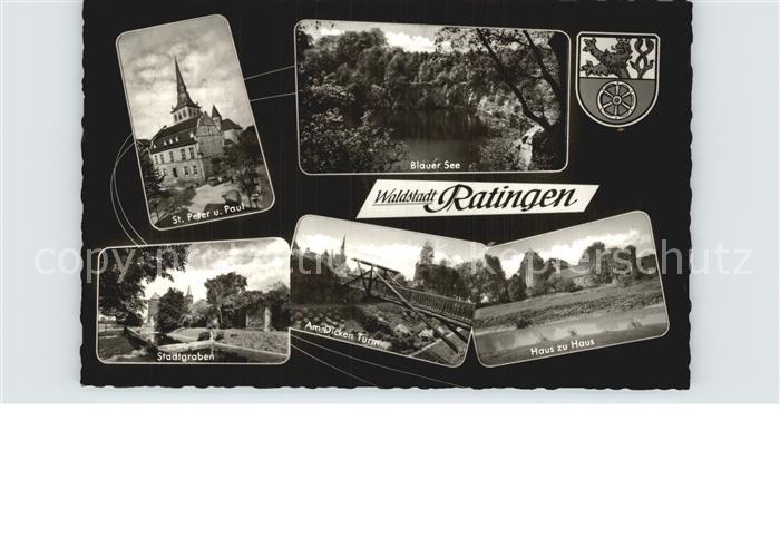 Ratingen Blauer See Stadtgraben