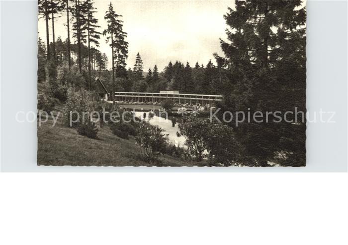 Braunlage Harz Kurpark mit Wandelhalle